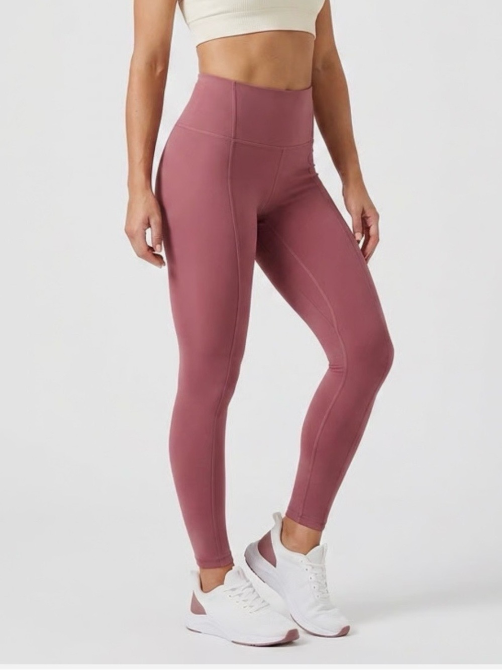 CALIA by Carrie Underwood Dusty Rose High-Waist Leggings